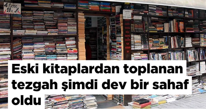 Şimdi dev bir sahaf oldu