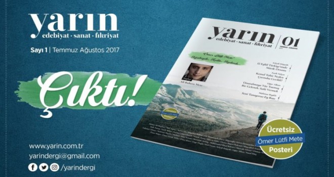 Yarına söz biriktirmek için: 'Yarın Edebiyat'