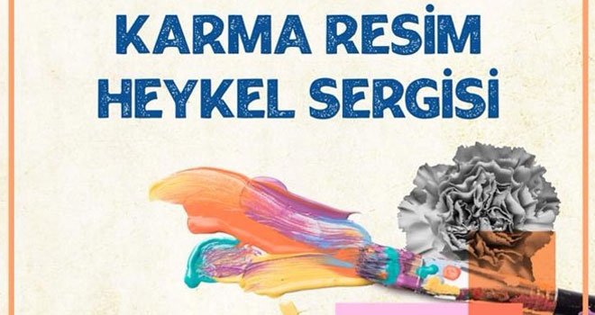 Bodrumlu sanatçılar Karma Resim & Heykel Sergisi'nde