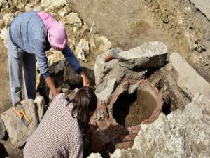 Gümüşhane'deki kazıda 2 bin yıllık kale duvarları bulundu