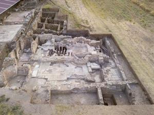 Metropolis antik kentinde 1500 yıllık saunalı hamam bulundu